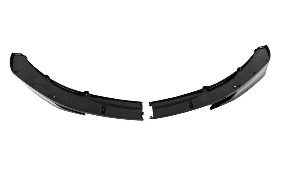 BMW 1-serien F20/F21 2011–2019 Frontläpp splitter DPT V-1 (för M Performance, blanksvart, 2 st) Foto 9