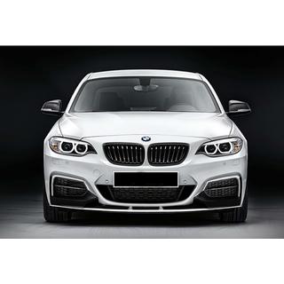 Främre lipspoiler DPT V-2 (för M Performance, blank svart) BMW 2-serien F22/F23 2014–2021 foto 2