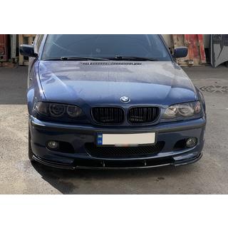 DPT V-1 framläpp (för M Sport, blanksvart) BMW 3-serie E46 1998–2006 foto 3
