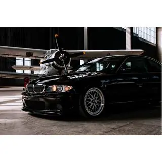Frontlipspoiler DPT V-2 (för M Sport, högblank svart) foto 1