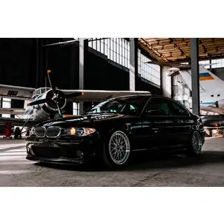 Frontlipspoiler DPT V-2 (för M Sport, högblank svart) foto 3