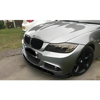 Frontläppspoiler DPT V-1 (för E90 M-Sport 2008-2011, blanksvart) foto 1