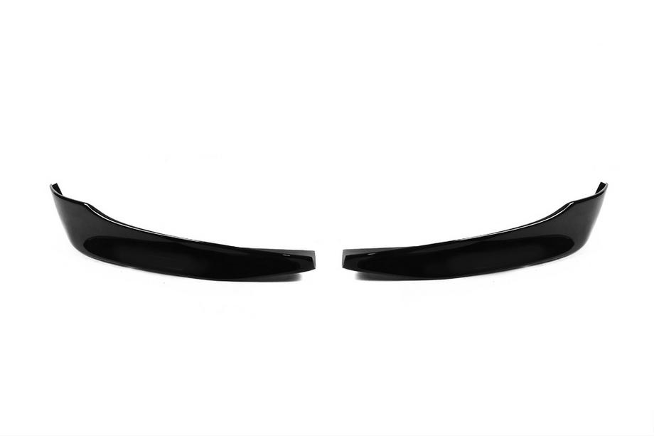 BMW 3-serie E90/E91 2005–2011 Främre läppspoiler DPT (för E90 Base 2005-2008, blanksvart, 2 st) Foto 2