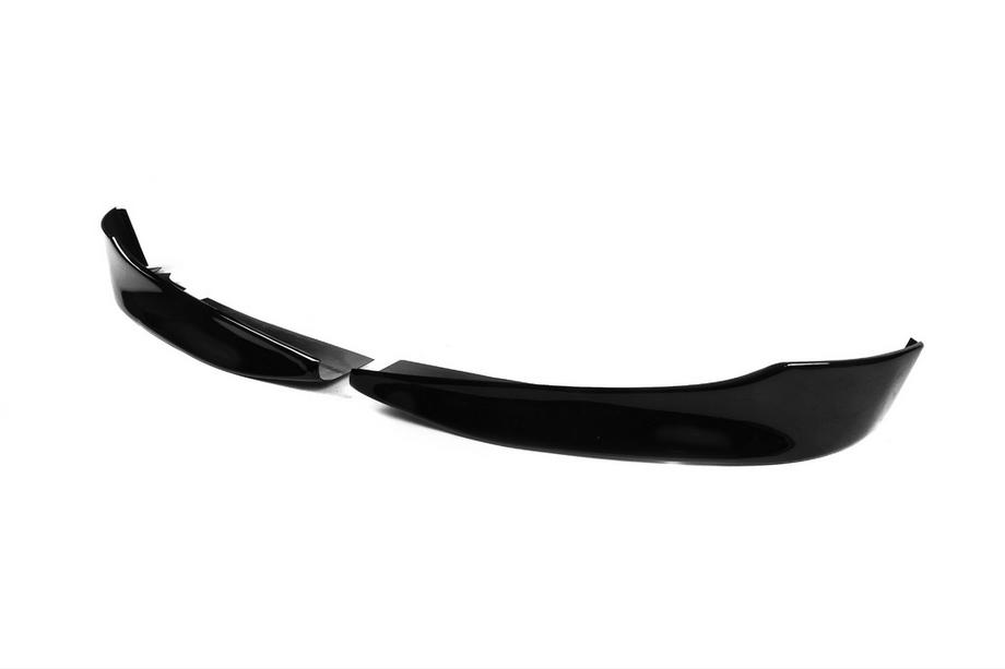 BMW 3-serie E90/E91 2005–2011 Främre läppspoiler DPT (för E90 Base 2005-2008, blanksvart, 2 st) Foto 3
