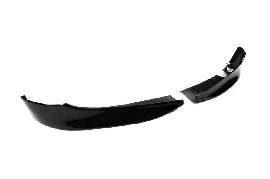 BMW 3-serie E90/E91 2005–2011 Främre läppspoiler DPT (för E90 Base 2005-2008, blanksvart, 2 st) Foto 4