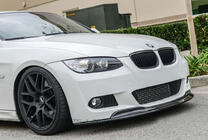 BMW 3-serien E92/E93 2006–2013 Främre läppspoiler CSL-Style DPT (för M-Sport 2006-2010, svart högblank) foto 1