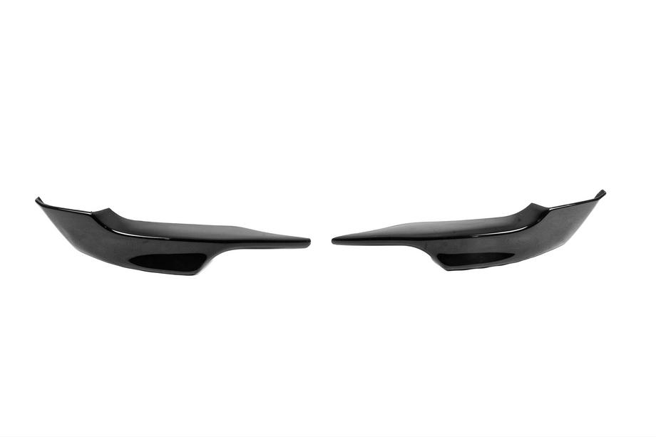 BMW 3-serien E92/E93 2006–2013 DPT främre läppsplitter (för M-Sport 2006-2010, blanksvart) Foto 3