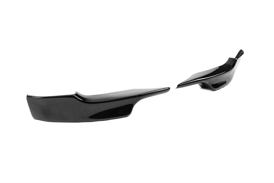 BMW 3-serien E92/E93 2006–2013 DPT främre läppsplitter (för M-Sport 2006-2010, blanksvart) Foto 4