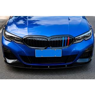 Främre läppspoiler DPT V-2 (för M Technic, svart högglans) BMW 3-serien G20/G21 2018– foto 2