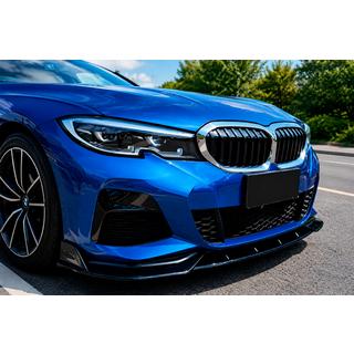 Främre läppspoiler DPT V-2 (för M Technic, svart högglans) BMW 3-serien G20/G21 2018– foto 1