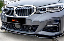 BMW 3-serien G20/G21 2018– Främre lipspoiler DPT V-2 (glanssvart) foto 1