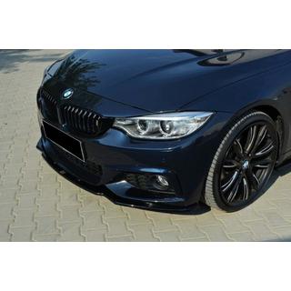 Frontläpp DPT V-2 (till M-Sport, glanssvart) BMW 4-serie F32/F33/F36 2012–2020 foto 1