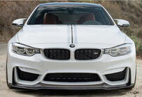 BMW 4-serie F32/F33/F36 2012–2020 DPT V-4 frontläpp (för M4, blanksvart) foto 2