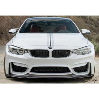 DPT V-4 frontläpp (för M4, blanksvart) BMW 4-serie F32/F33/F36 2012–2020 foto 2