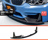 BMW 4-serie F32/F33/F36 2012–2020 Frontlip DPT V-5 (för M4, blanksvart) foto 1
