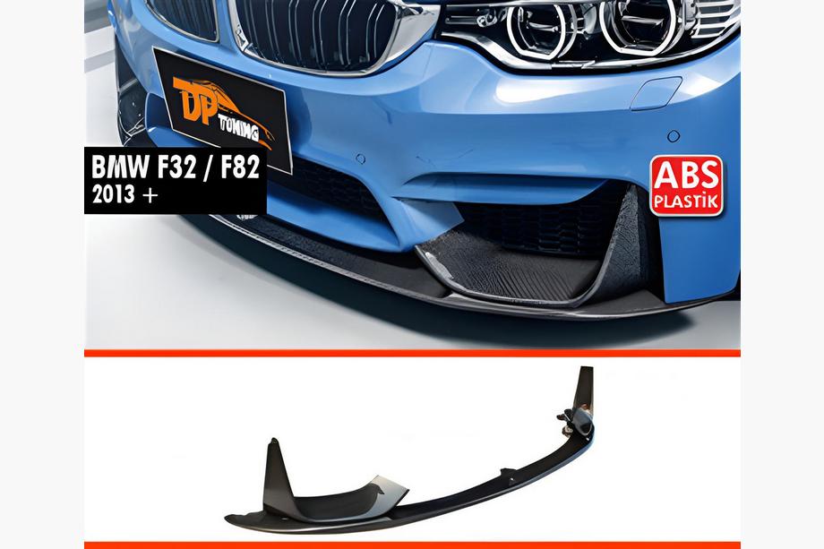 BMW 4-serie F32/F33/F36 2012–2020 Frontlip DPT V-5 (för M4, blanksvart) Image