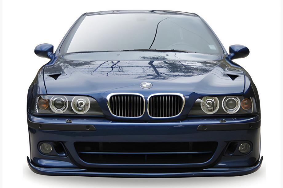 BMW 5-serie E39 1996–2003 Frontläppsplitter DPT (för Hamann, högglans svart) Image