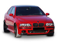 BMW 5-serie E39 1996–2003 DPT främre lip-spoiler (för M5, blank svart) foto 1