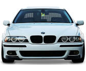 BMW 5-serie E39 1996–2003 DPT främre lip-spoiler (för M5, blank svart) foto 2
