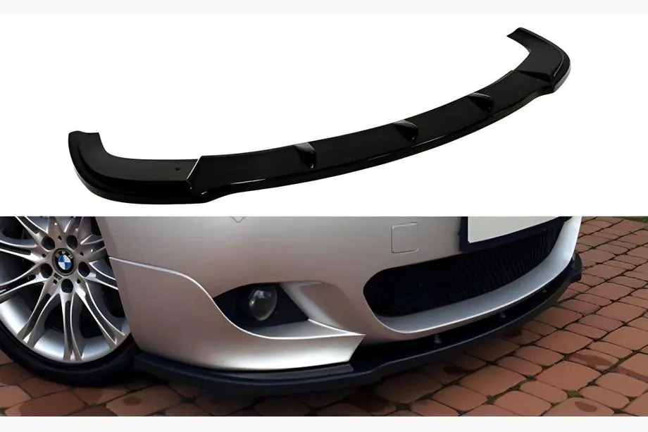 BMW 5-serien E60/E61 2003–2010 Frontläppspoiler DPT (för M Technic Max Hamann blanksvart) Image