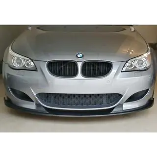 DPT främre frontläpp (med fenor, för M5 Hamann, blanksvart) foto 1