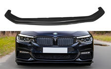 BMW 5-serien G30/G31 2017–2023 DPT V-2 frontläppspoiler (2017-2020, svart högglans) foto 1