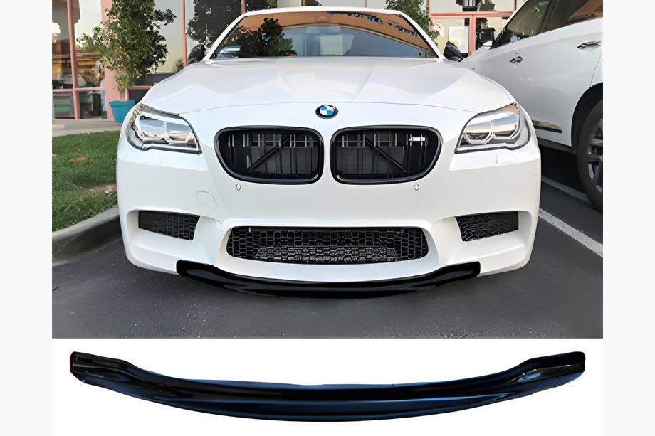 BMW 5-serien F10/F11 2010–2016 DPT V1 frontläpp (för M5, blanksvart) Image