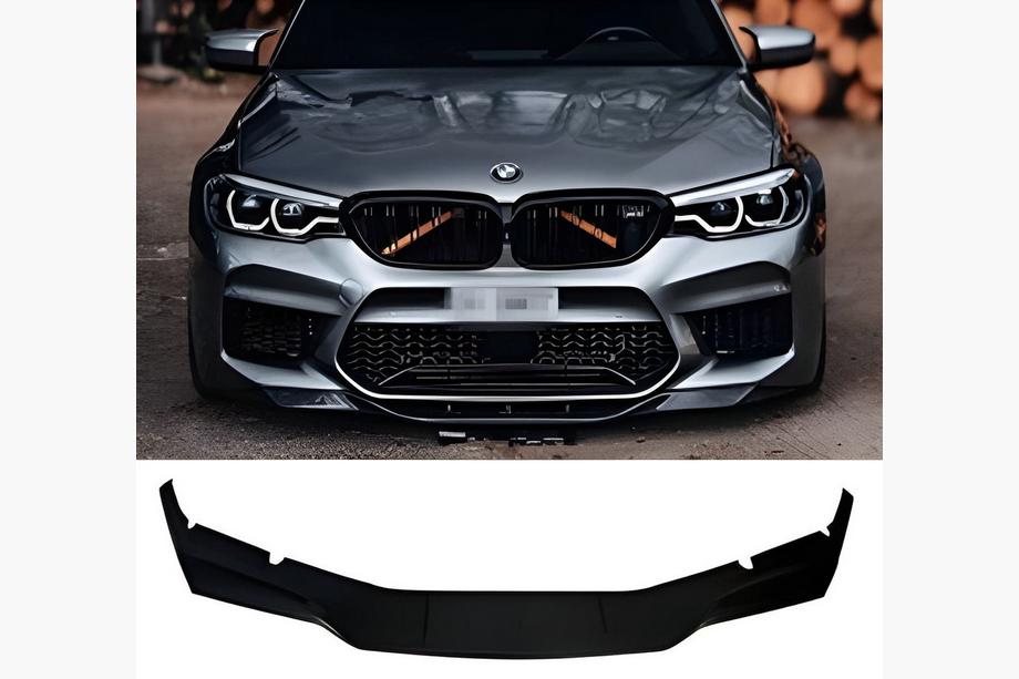 BMW 5-serien G30/G31 2017–2023 DPT frontlip (för M5, 2017-2020, högglans svart) Foto 1