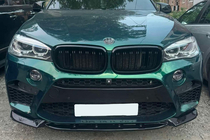 BMW X5 F15 2013–2018 Främre lipspoiler DPT V-2 (för X5M F85, blanksvart) foto 2