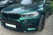 BMW X5 F15 2013–2018 Främre lipspoiler DPT V-2 (för X5M F85, blanksvart) foto 5