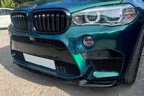 BMW X5 F15 2013–2018 Främre lipspoiler DPT V-2 (för X5M F85, blanksvart) foto 6