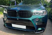 BMW X5 F15 2013–2018 Främre lipspoiler DPT V-2 (för X5M F85, blanksvart) foto 17