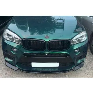 Främre lipspoiler DPT V-2 (för X5M F85, blanksvart) foto 4