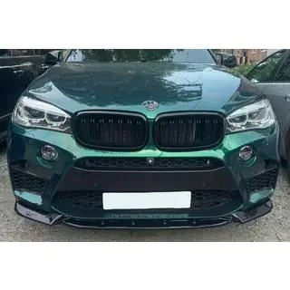 Främre lipspoiler DPT V-2 (för X5M F85, blanksvart) foto 2