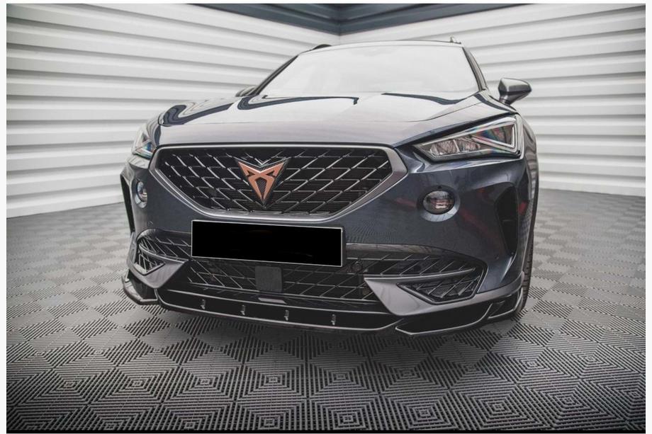 Cupra Formentor 2020– DPT främre stötfångarläpp (svart högglans) Image