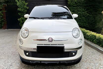 Fiat 500/500L 2013–2022 DPT främre stötfångarläpp (svart högglans) foto 1