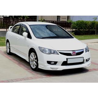 DPT front läppspoiler till stötfångare (2009-2011, för lackering) Honda Civic Sedan VIII 2006–2011 foto 2