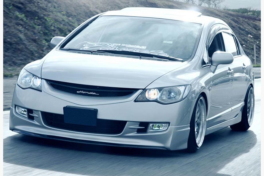 Honda Civic Sedan VIII 2006–2011 Frontläpp DPT (2006-2009, för lackering) Foto 2