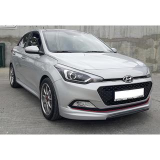DPT främre stötfångarläpp (svart högglans) Hyundai I-20 2014–2020 foto 1