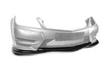 Mercedes C-klass W204 2007–2015 Frontläpp till stötfångare DPT V2 (2011-2015, glanssvart) foto 5