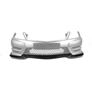 Frontläpp till stötfångare DPT V2 (2011-2015, glanssvart) Mercedes C-klass W204 2007–2015 foto 2