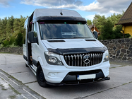 Mercedes Sprinter W906 2006–2018 DPT främre stötfångarläpp (svart högglans) foto 3