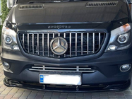 Mercedes Sprinter W906 2006–2018 DPT främre stötfångarläpp (svart högglans) foto 10