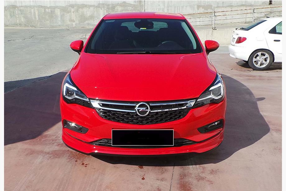 Opel Astra K 2016–2021 Främre läppspoiler till stötfångare DPT (för lackering) Foto 2