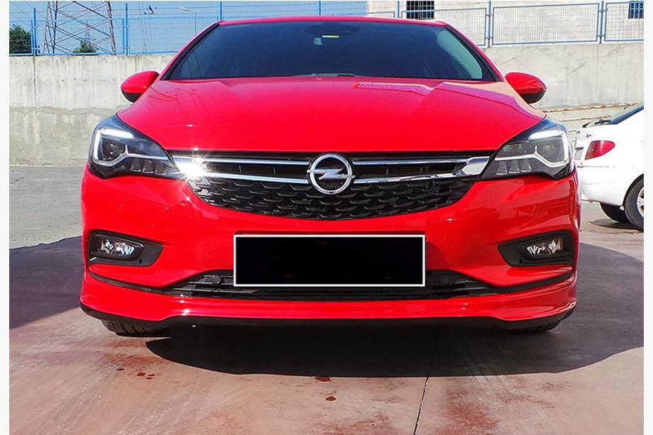 Opel Astra K 2016–2021 Främre läppspoiler till stötfångare DPT (för lackering) Foto 3