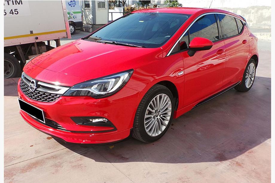 Opel Astra K 2016–2021 Främre läppspoiler till stötfångare DPT (för lackering) Foto 5