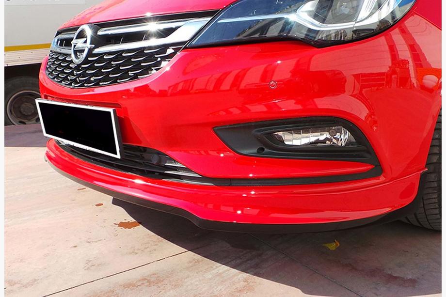 Opel Astra K 2016–2021 Främre läppspoiler till stötfångare DPT (för lackering) Foto 1