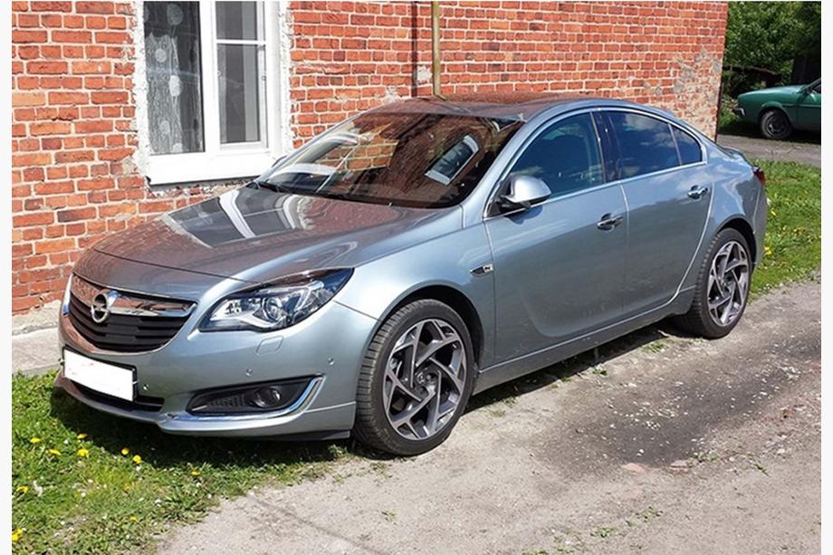 Opel Insignia 2008–2017 Främre läppspoiler till stötfångare DPT (för lackering) Foto 2