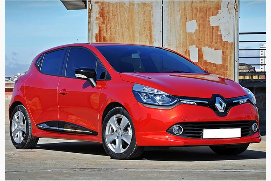 Renault Clio IV 2012–2019 Främre läppspoiler DPT (SW, för lackering) Foto 2