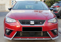 Seat Ibiza 2010–2017 Främre lipspoiler DPT V-2 (glanssvart) foto 3